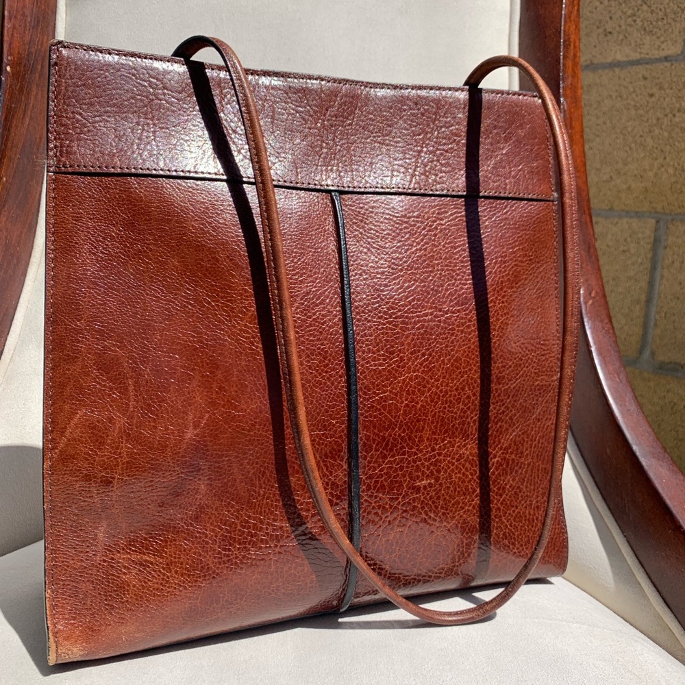 ✨Wilson’s Leather Premium Brown Leather Tote Bag ✨ - Picture 8 of 8
